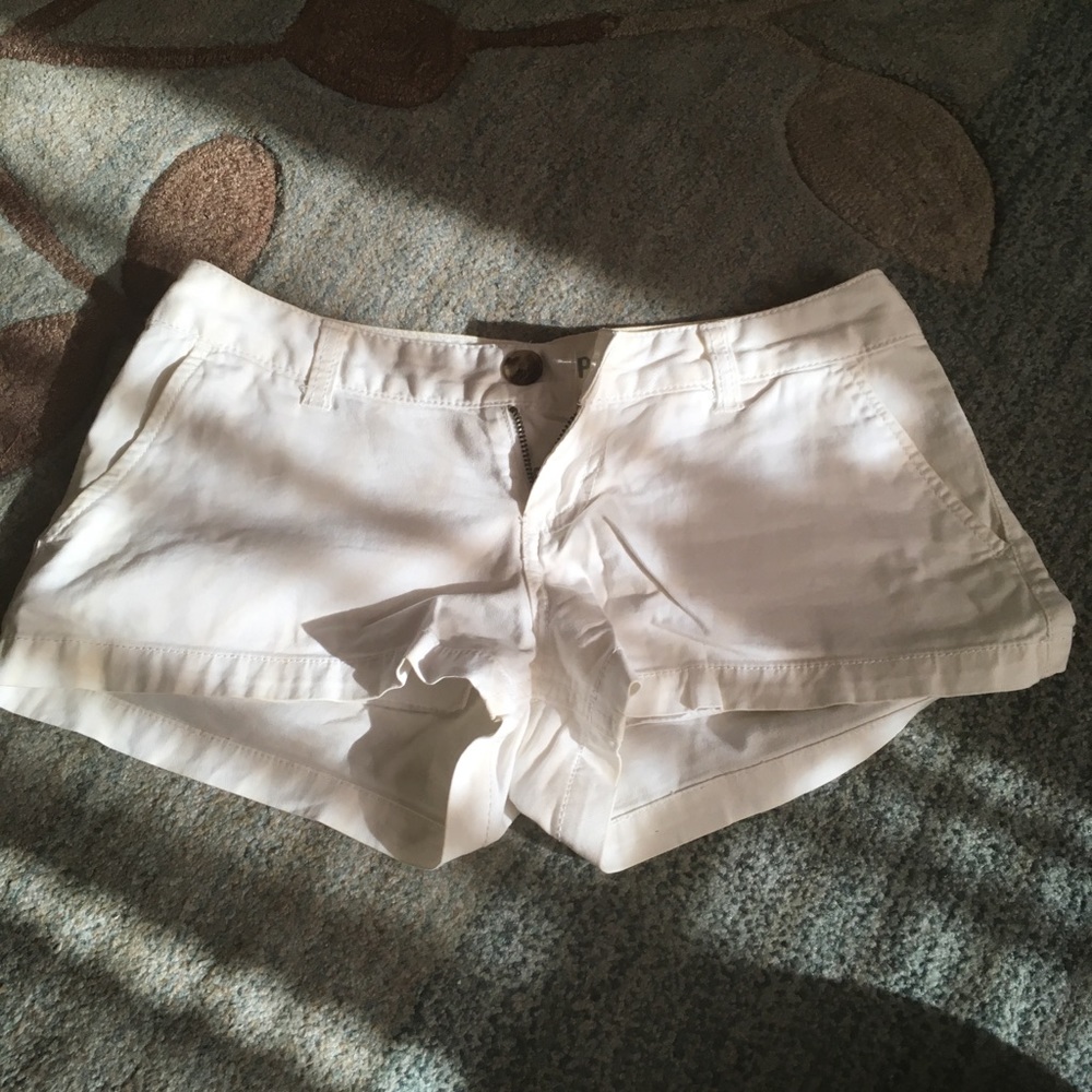 White Short Shorts